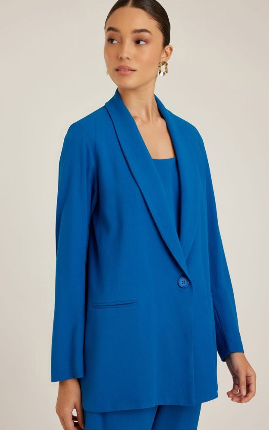 Roupas Lenny Niemeyer | Blazer Linho Safira