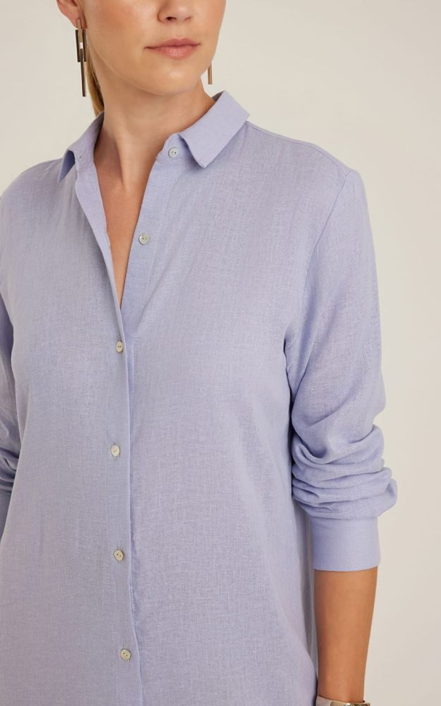Roupas Lenny Niemeyer | Chemisier Prega Costas Hortensia