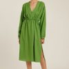 Roupas Lenny Niemeyer | Saida Decote Transpassado Matcha
