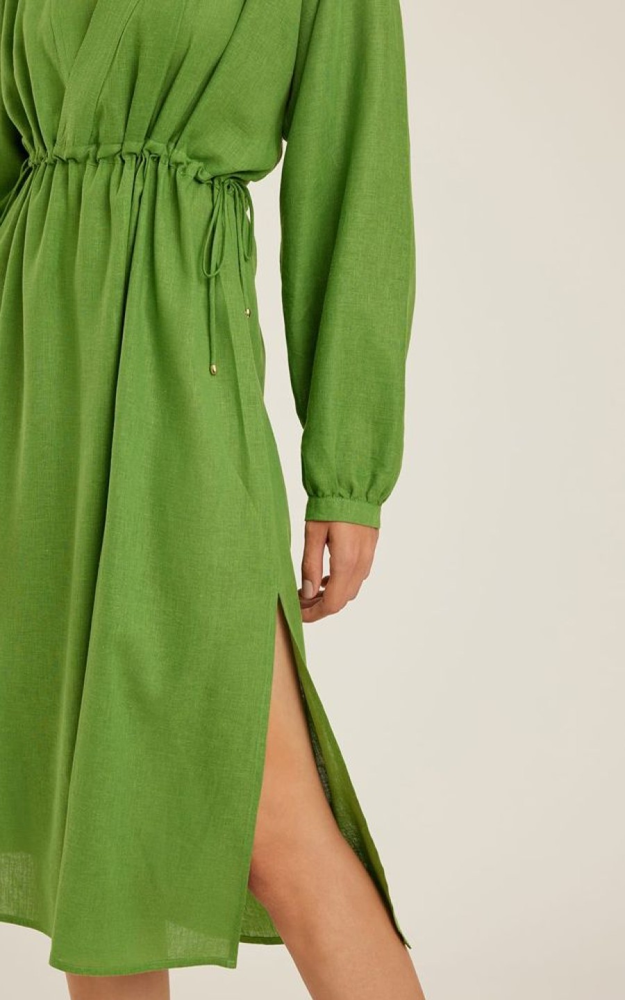 Roupas Lenny Niemeyer | Saida Decote Transpassado Matcha