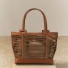 Acessorios Lenny Niemeyer | Bolsa Laser Tiras Caramelo