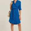 Roupas Lenny Niemeyer | Chemisier Barra Arredondada Safira