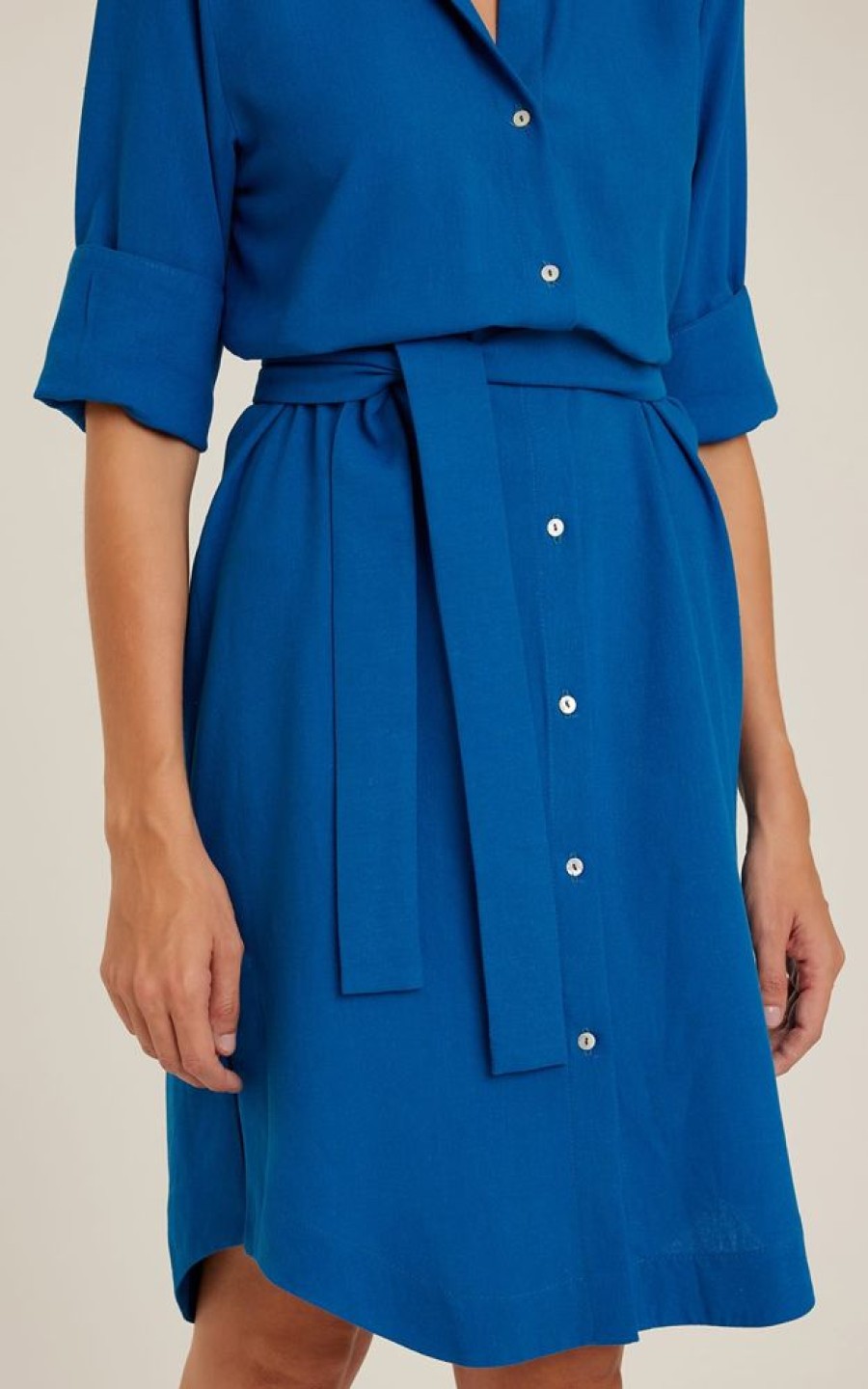Roupas Lenny Niemeyer | Chemisier Barra Arredondada Safira