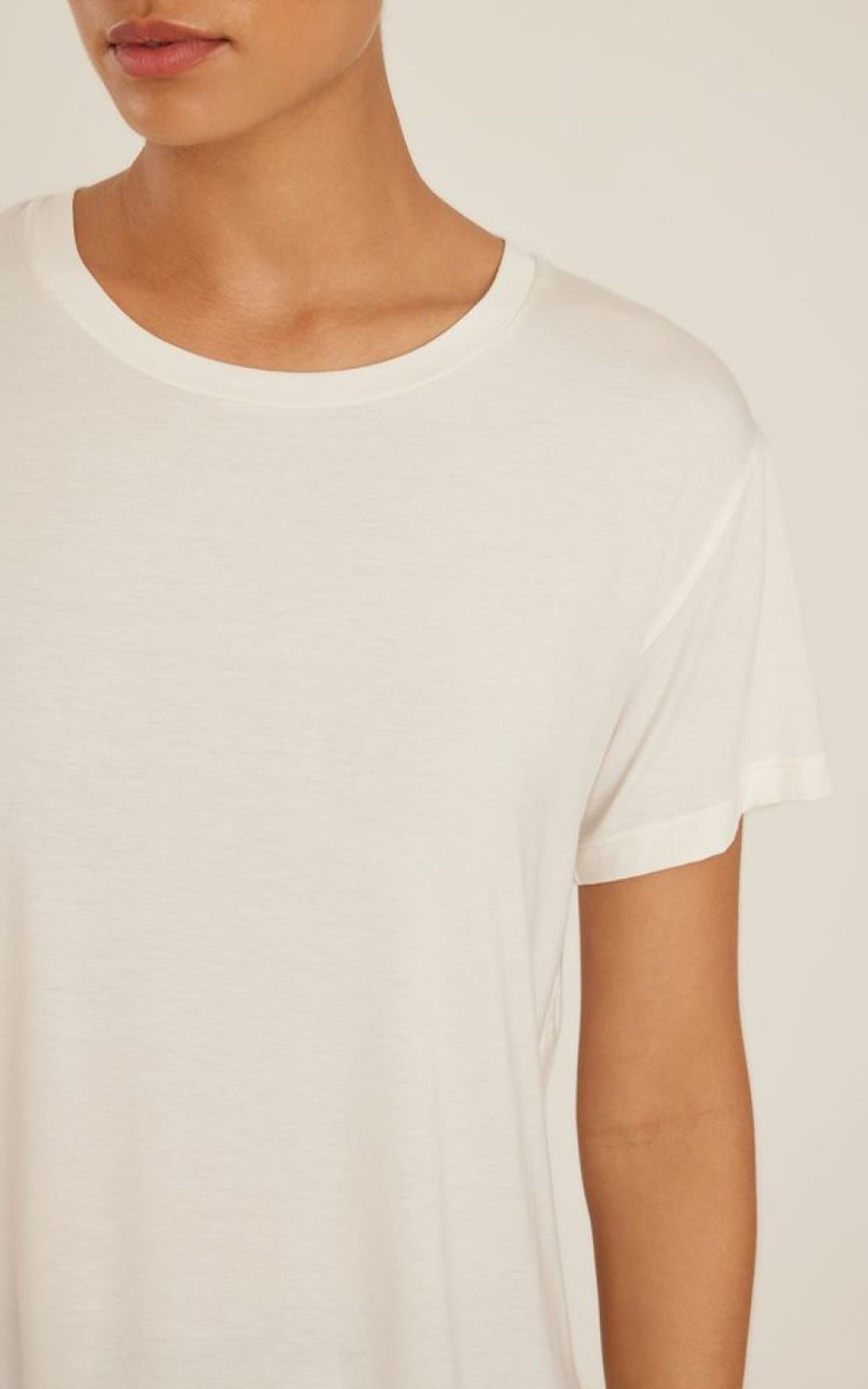 Biowear Lenny Niemeyer | Blusa Modal Quadri Off White