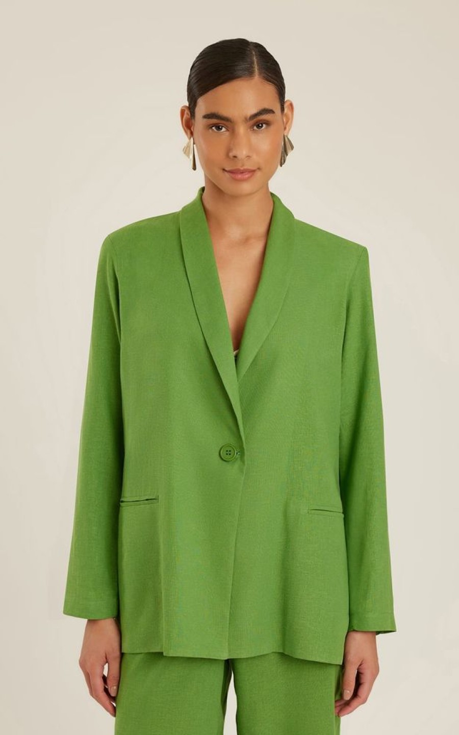 Roupas Lenny Niemeyer | Blazer Casual Matcha