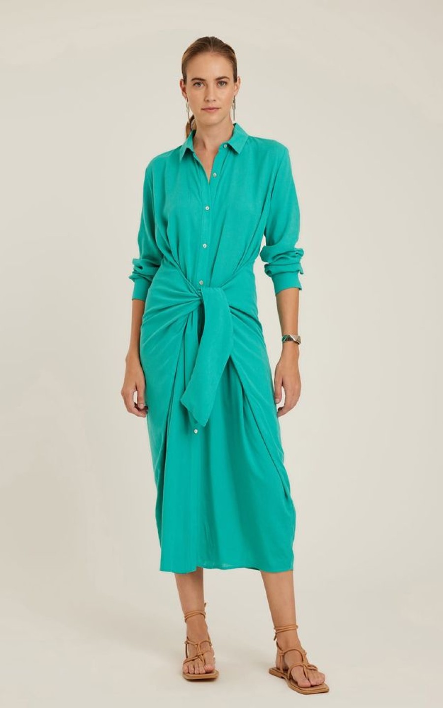 Roupas Lenny Niemeyer | Chemisier Amarracao Cintura Atlantis